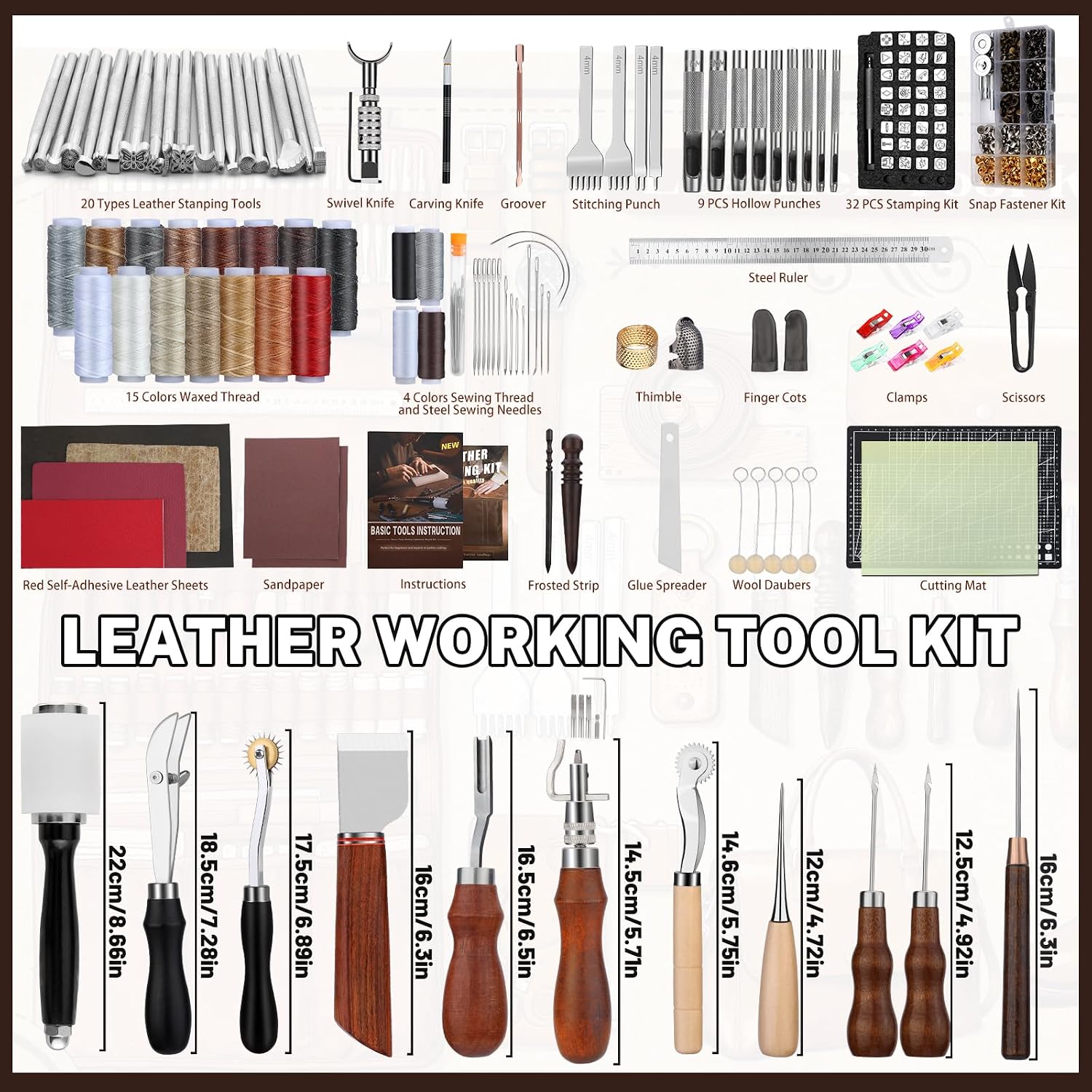 Kit de Herramientas para Traba - Leather Work Bag reseña y precio