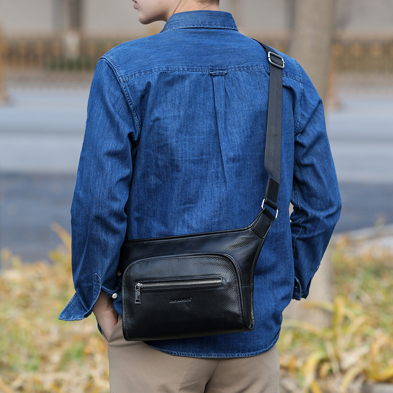 Nuevo bolso cruzado impermeabl - Leather Work Bag Mens reseña y precio