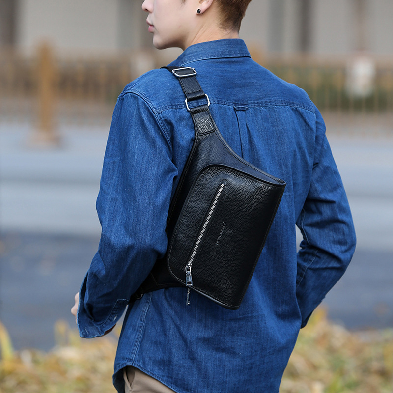 Nuevo bolso cruzado impermeabl - Leather Work Bag Mens reseña y precio