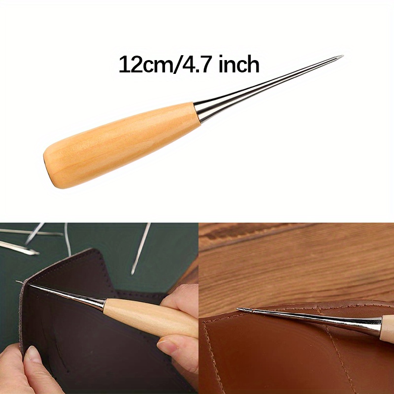 2 herramientas de cuero para c - Leatherwork Awl reseña y precio