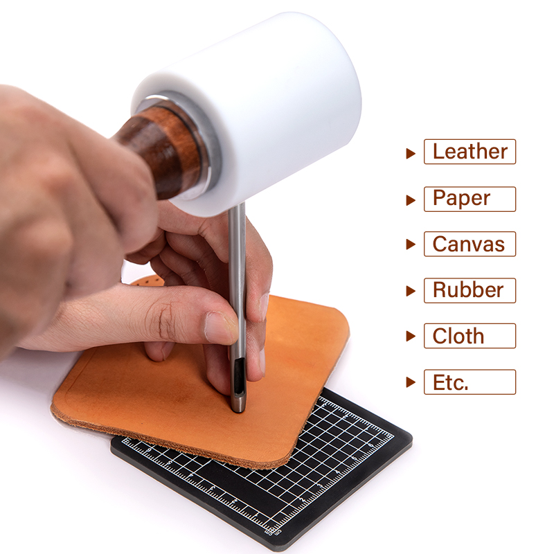 WUTA-Kit de reparación de cuer - Leatherwork Awl reseña y precio