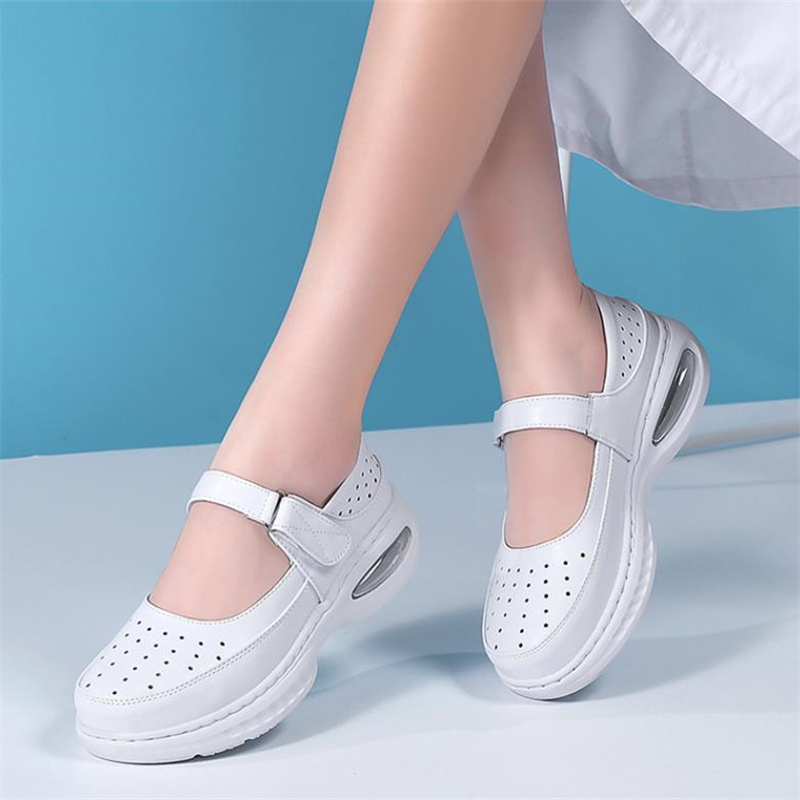 Zapatos de enfermera de cuero  - Leather Work Outfit reseña y precio
