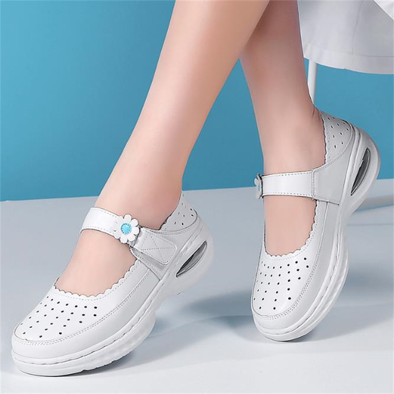 Zapatos de enfermera de cuero  - Leather Work Outfit reseña y precio
