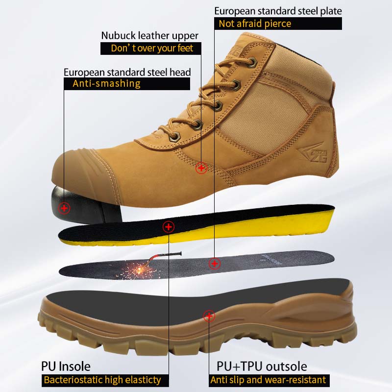 Botas de cuero genuino para ho - Leather Work Fabric reseña y precio