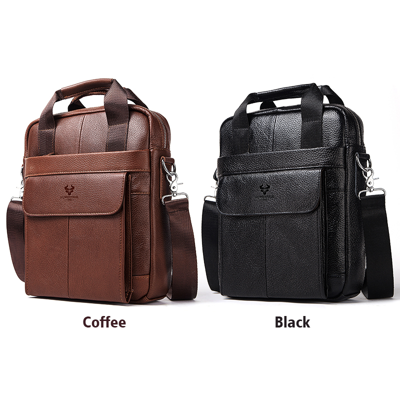 Bolsos de cuero genuino durade - Leather Work Bag Mens reseña y precio