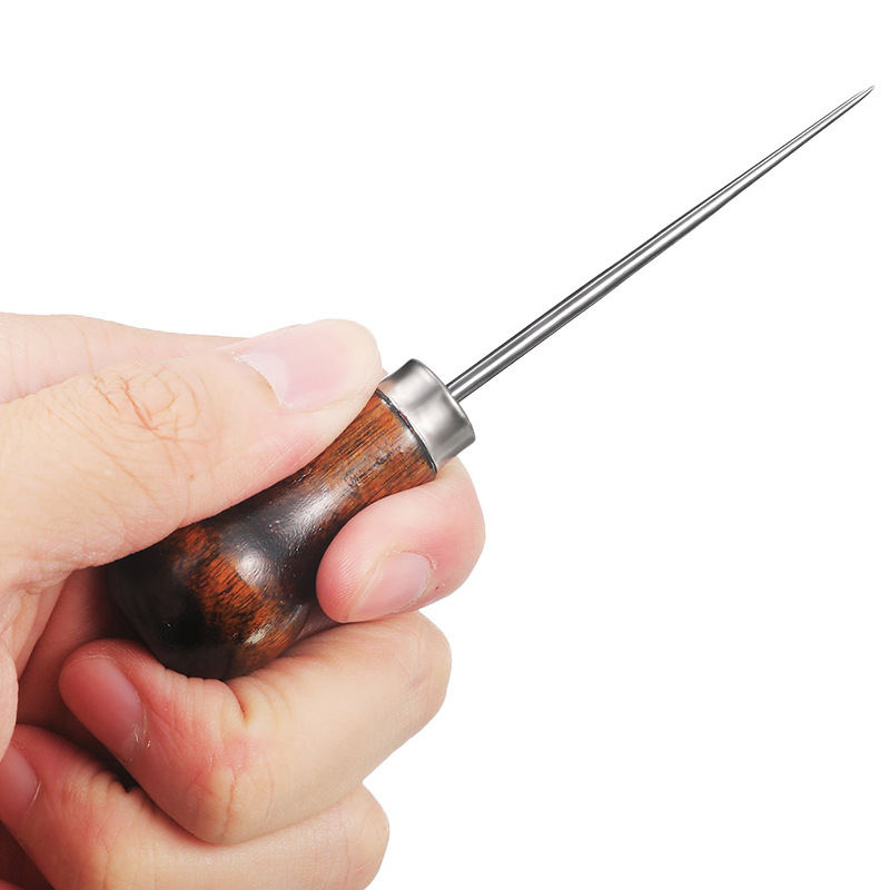 Punzón profesional duradero co - Leatherwork Awl reseña y precio