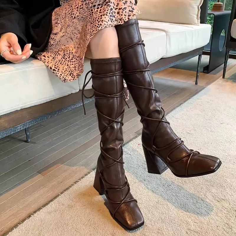 Otoño Invierno correa de cuero - Leatherwork Boots reseña y precio