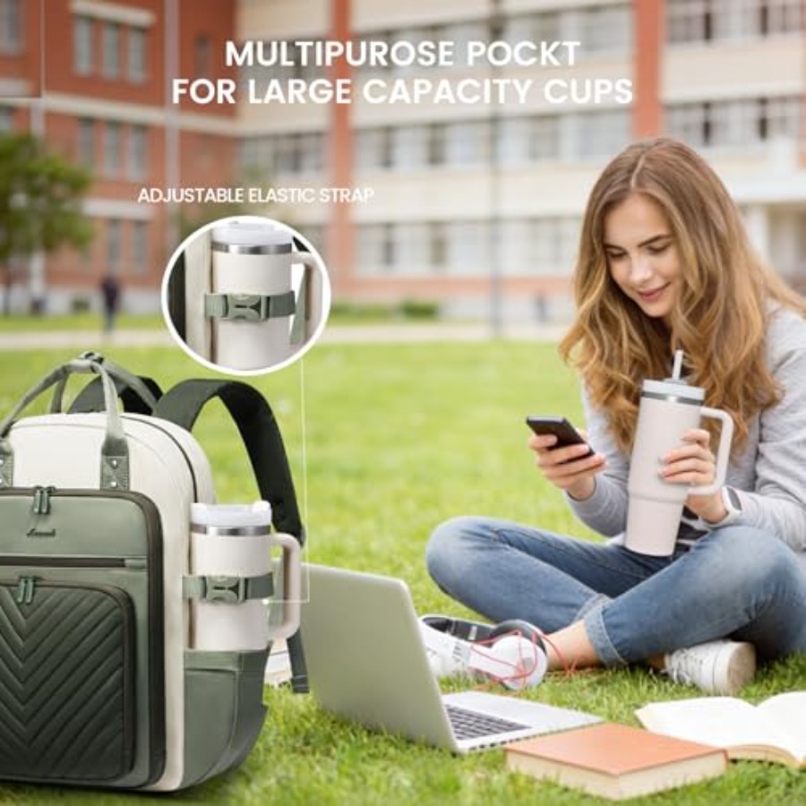 Mochila para Portátil para Muj - Leather Work Womens Backpack reseña y precio