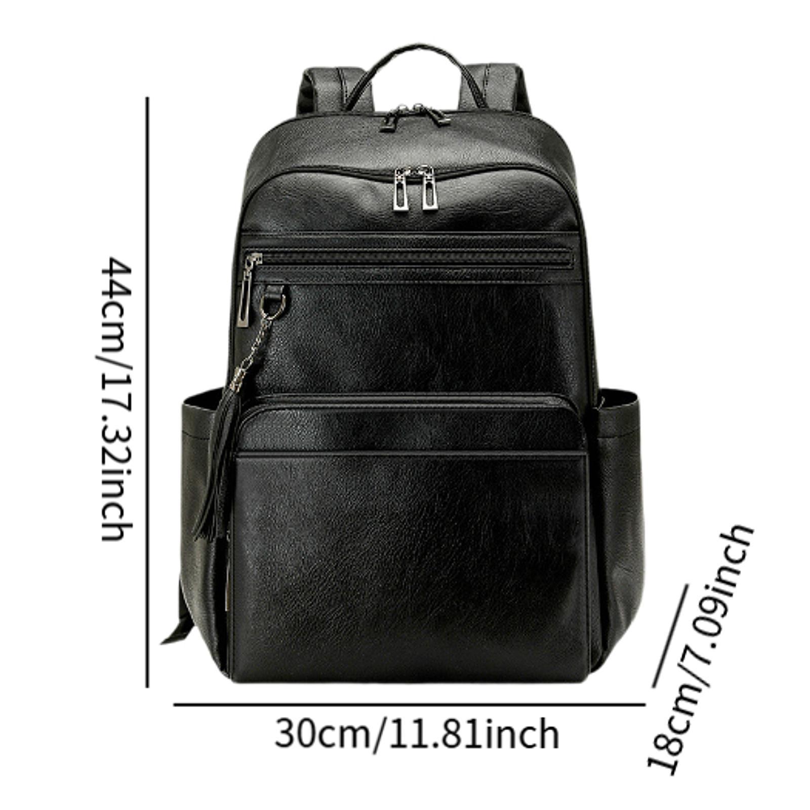 Bolso de Viaje de Cuero PU Pre - Leather Work Womens Backpack reseña y precio