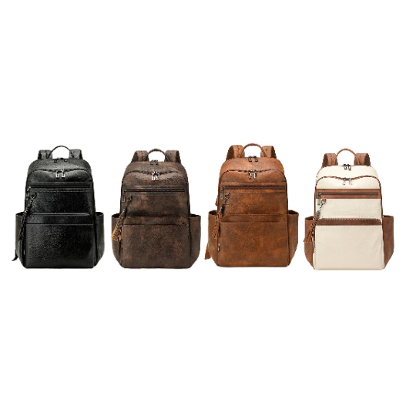 Bolso de Viaje de Cuero PU Pre - Leather Work Womens Backpack reseña y precio
