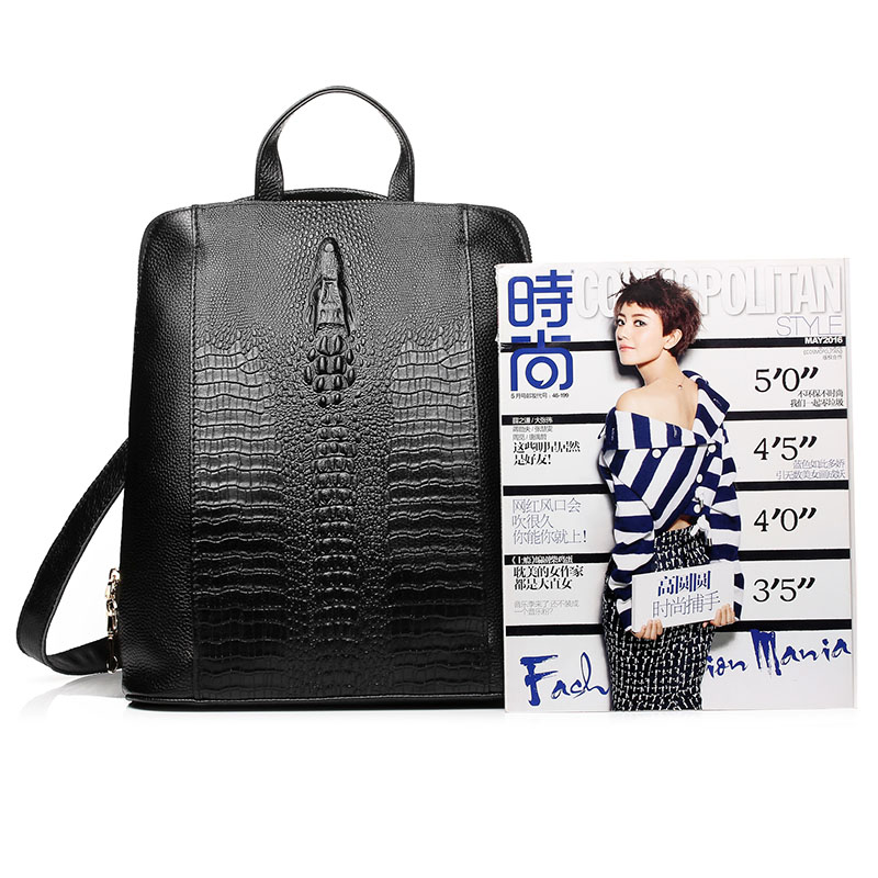 Mochila Zency de piel de cocod - Leather Work Laptop Bag reseña y precio