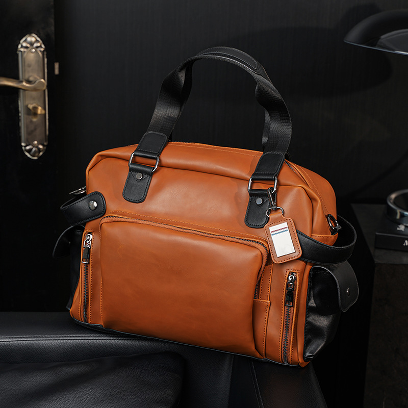 Bolso de hombro a la moda para - Leather Work Bag Mens reseña y precio