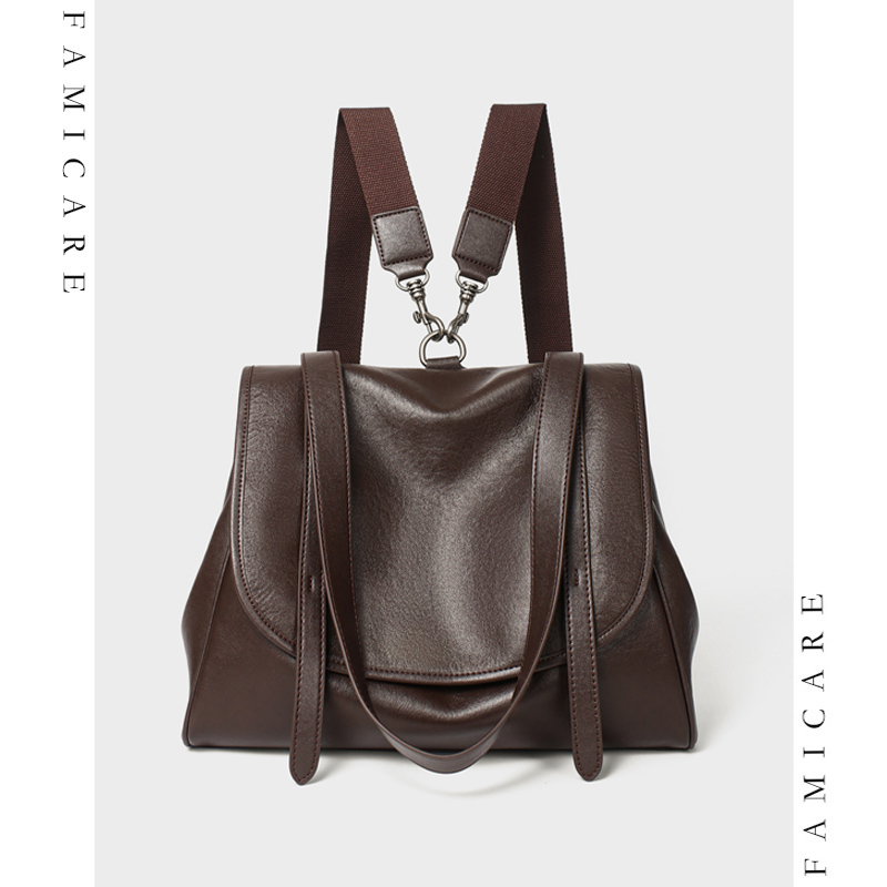 Mochila Vintage de cuero divid - Leather Work Womens Backpack reseña y precio